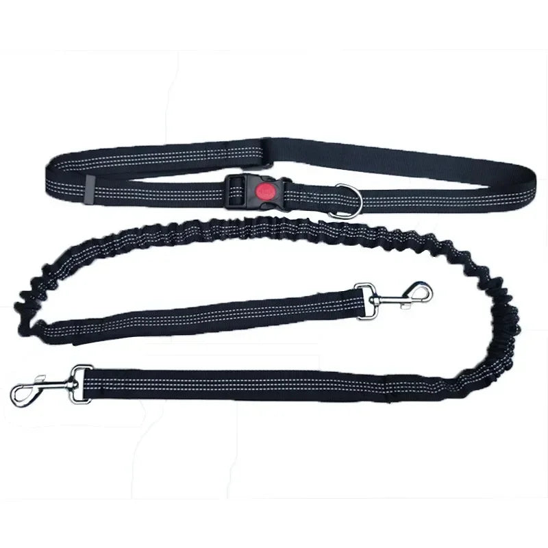 Hand Free Dog Leash for Pet Walking Dog Accessories Running Jogging Adjustable Dog leash Waist Belt Chest Strap Traction Rope