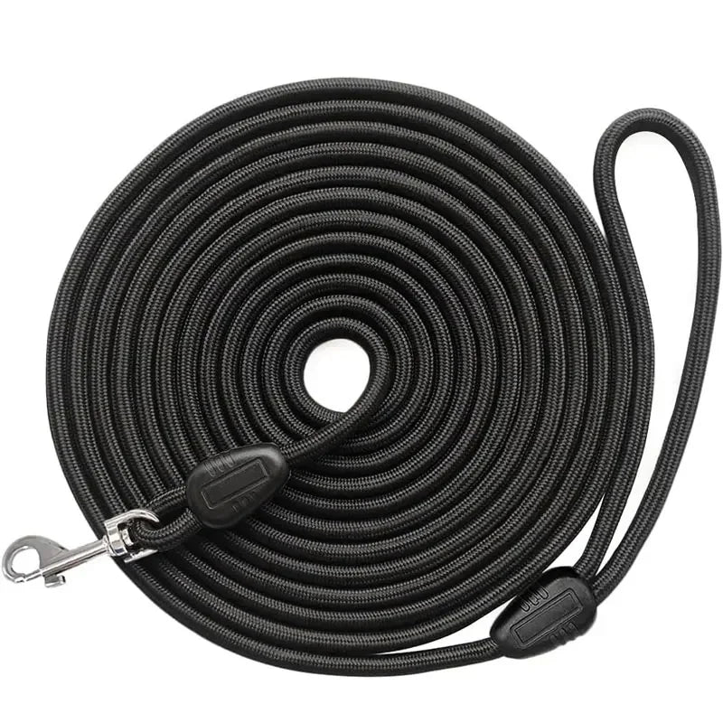 8mm/5M Dog Leashes Long Pet Leash Outdoor Puppy Cat Dog Training Walking Rope Heavy Duty Nylon Recall Pet Tracking Line