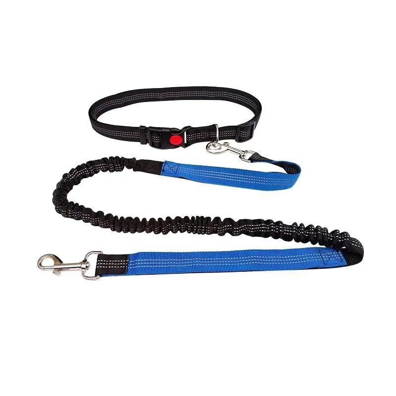Hand Free Dog Leash for Pet Walking Dog Accessories Running Jogging Adjustable Dog leash Waist Belt Chest Strap Traction Rope