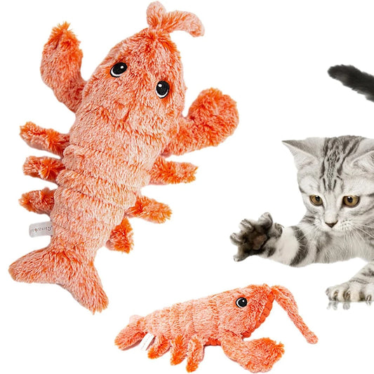 Wiggly Lobster Dog Toy Floppy Lobster Interactive Dog Toy Interactive Dog Toys To Keep Them Busy for Medium Dogs Teething