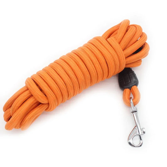 8mm/5M Dog Leashes Long Pet Leash Outdoor Puppy Cat Dog Training Walking Rope Heavy Duty Nylon Recall Pet Tracking Line