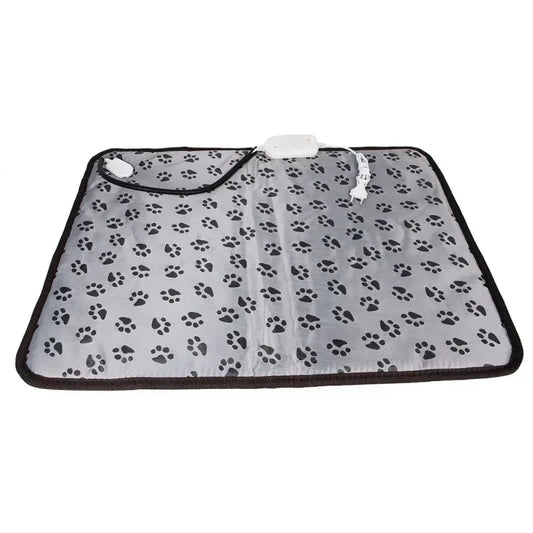 Heated Bed Cat Winter Bite-Resistant Waterproof Dog Pet Nest Pad Power-Off Blanket Mat Warming Protection Electric Warmer